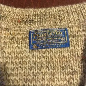 Pendleton | Sweaters | Vtg Pendleton Wool Knit V Neck Sweater